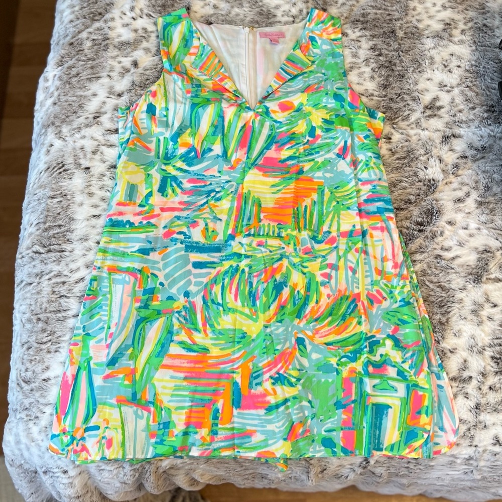 Lily Pulitzer Dress with shorts size 10